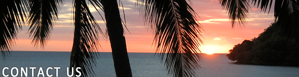 Sunset in Fiji